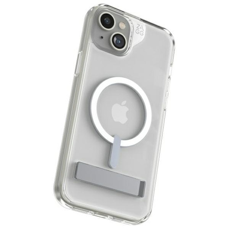 Etui ZAGG Crystal Palace Snap Kickstand MagSafe do iPhone 15 Plus przezroczysty/clear