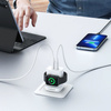 VEGER ładowarka sieciowa USB + Typ C + ładowarka kompatybilna z Apple Watch PD 25W W002E biała