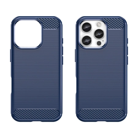 Carbon Case for iPhone 16 Pro - Blue