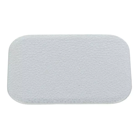 Skórzane Blaszki do Uchwytu Magnetycznego 2x Skórzane Nakładki srebrne