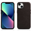 iCarer Case Leather genuine leather case for iPhone 14 Plus braun (WMI14220703-BN) (MagSafe compatible)