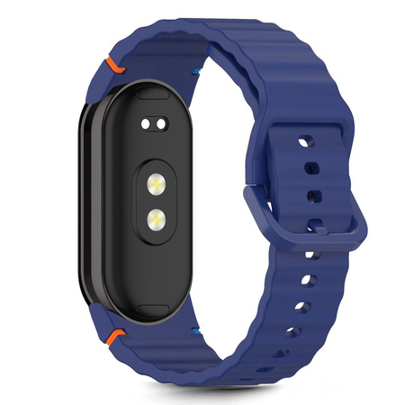 TECH-PROTECT SILICONE SPORT XIAOMI SMART BAND 8 / 9 / 10 / NFC STORM BLUE