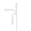 Devia kabel Kintone USB - Lightning 1,0 m 2,1A biały