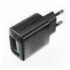 Ładowarka Acefast A90 sieciowa GaN USB-A QC 18W - czarna