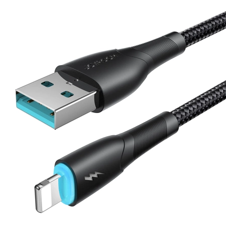 Joyroom Starry Series SA32-AL3 3A USB-A/ Lightning -Kabel 1 m – schwarz
