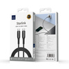 WIWU kabel Starlink Series 60W Fast Charging Cable Wi-C043E C-C czarny