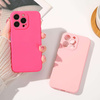 Silicone case etui Samsung Galaxy A14 5G / Galaxy A14 silikonowy pokrowiec fioletowe