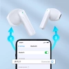 Joyroom TWS Ohrhörer kabellos ENC wasserdicht IPX4 Bluetooth 5.3 weiß (JR-TL11)