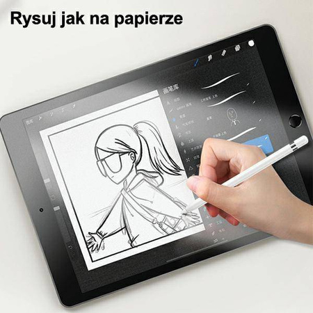 Schutzfolie APPLE IPAD PRO 12.9 USAMS PaperLike Protector (BH683ZLMXX01)