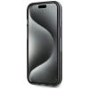 Karl Lagerfeld Liquide Glitter Monogram Gradient iPhone 15 Case - Black