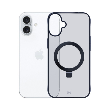 3MK Smoke Case iPhone 16 Magsafe & Stand