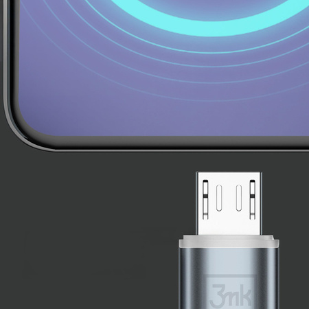 Accessories - 3mk Hyper Cable N-SERIES A to Micro 1m 5V/2.4A 12W White