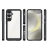 Etui silikonowe Outer Space Case z żelową ramką do Samsung Galaxy S25 - czarne
