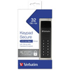 Dysk zewnętrzny Verbatim Keypad Secure    USB 3.2 Gen 1 32GB czarny 49427