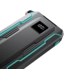 Joyroom JR-L017 22.5W 10000mAh Powerbank with built-in USB-C / Lightning cables - black