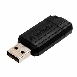 Pendrive Verbatim 4GB USB-A 2.0          PinStripe czarny 49061