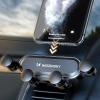 Wozinsky car phone holder gravity for ventilation grille black (WCH-05)