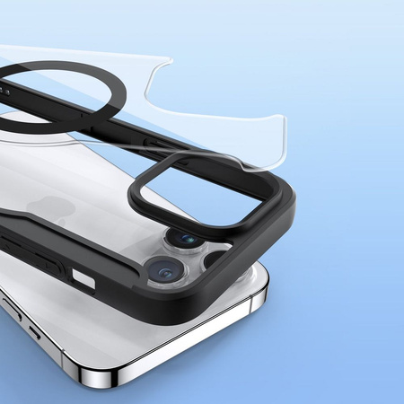 Dux Ducis Skin X Pro Magnetic Flip MagSafe Case iPhone 15 Pro - Black