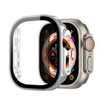 Dux Ducis Hamo case for Apple Watch Ultra 49 mm metallic smartwatch case silver