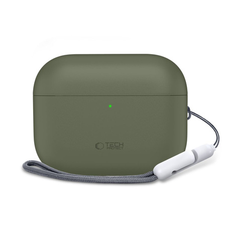 TECH-PROTECT SILICONE APPLE AIRPODS PRO 3 OLIVE GREEN