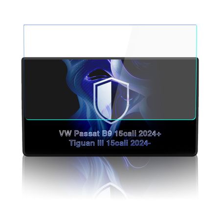 VW Passat B9 2024-25 12,9cali - 3mk TechWrap Matte Center Display