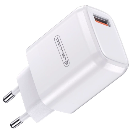 JELLICO Netz-Ladegerät A77 22,5W 1xUSB QC3.0 + Kabel Micro USB weiss