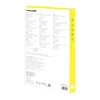 Baseus DeepDive-Gehäuse wasserdicht IPX8 mit 4 Dichtungsschichten – weiß und gelb