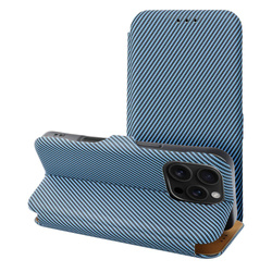 Kabura FOLIO Side Magnet do IPHONE 16 PLUS niebieski