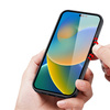 Dux Ducis Fino Hülle iPhone 14 Pro Max blaues Nylon