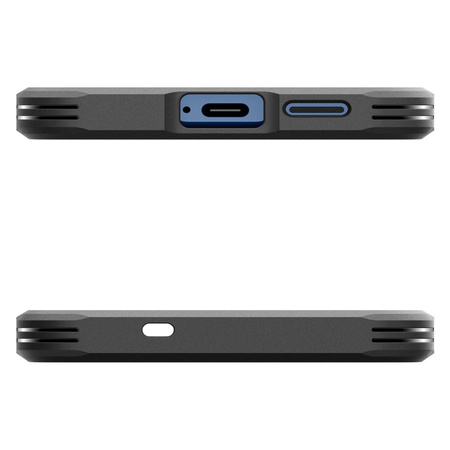 Spigen nakładka Tough Armor MagSafe do Samsung Galaxy S25+ Czarna