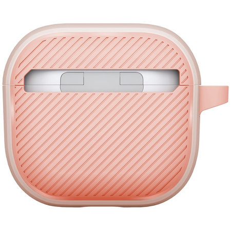 Etui UNIQ Clyde do AirPods 4 Lock Case różowy