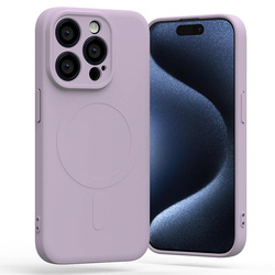 Mercury Semi-Silicon Magsafe Iphone 15 Pro , LILAC PURPLE/LILIOWY FIOLET
