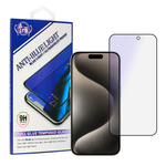 Hartowane szkło Anti-Blue Full Glue do Iphone 15 Plus/15 Pro Max