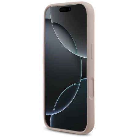 Karl Lagerfeld Silikon Karl&amp;Choupette Ring MagSafe Case für iPhone 17 Pro - Pink