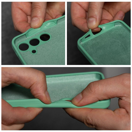 Futerał SILICONE 2mm do XIAOMI REDMI 13C miętowy