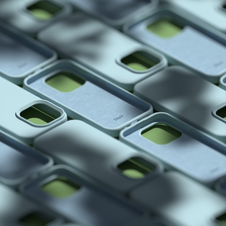 Nakładka Etteri Silicone Case do Samsung Galaxy A34 5G jasnoniebieska