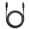 Baseus kabel USB Typ C - Lightning szybkie ładowanie Power Delivery 20 W 2 m czarny (CATLWJ-A01)