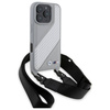 Original Case IPHONE 16 PRO MAX BMW Hardcase M Edition Carbon Stripe & Strap (BMHCP16X23PSCCG) gray