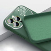 Soft Silicone Lens Case do Iphone 14 Pro zielony