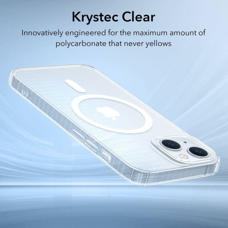 Case IPHONE 14 PLUS ESR Krystec Halolock MagSafe transparent