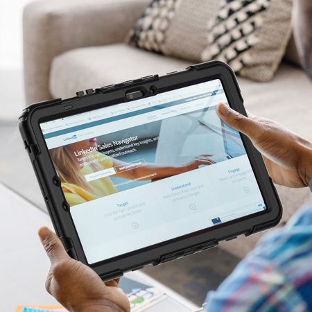 Schutzhülle SAMSUNG GALAXY TAB S9 FE 10.9 Tech-Protect Solid360 schwarz