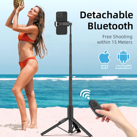 TECH-PROTECT L09S BLUETOOTH SELFIE STICK TRIPOD BLACK