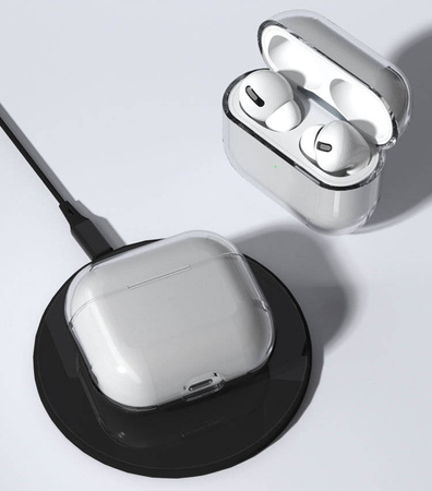 Hülle für AirPods 2 / AirPods 1 harte und starke Hülle für Kopfhörer transparent (Hülle A)