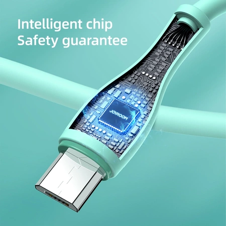 USB - Micro-USB-Kabel Joyroom S-2030M8 3A 2m - Grün