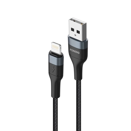 FONENG Kabel X51 Lightning 3A 2M schwarz