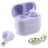 TWS Guess Glossy Effect Printed Classic Logo &amp; Charm Headphones - Lavender