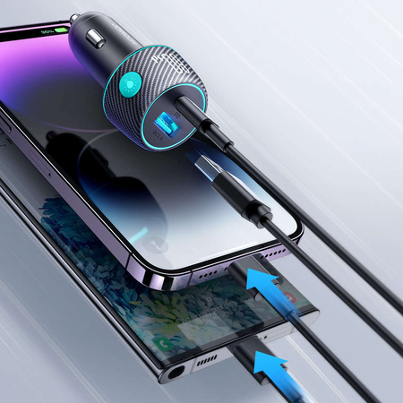 Autoladegerät 60W USB-C USB-A Joyroom JR-CCN01 | Schwarz