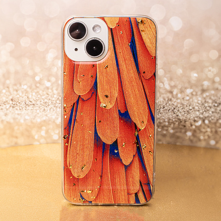 Nakładka Gold Glam do Samsung Galaxy A54 5G Orange