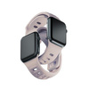 3MK Silicone Watch Strap różowobeżowy/ latte dla Apple Watch 42/44/45/49mm