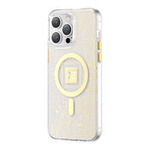 Kingxbar PQY Geek Series Magnethülle für iPhone 14 Pro MagSafe Gold